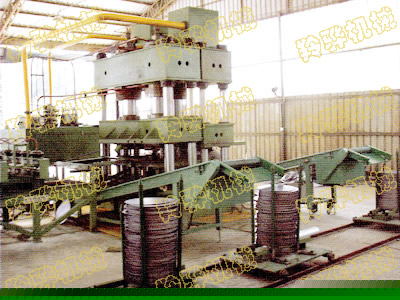 Production line of blanking